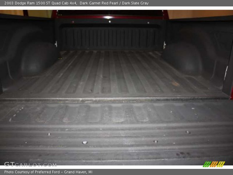 Dark Garnet Red Pearl / Dark Slate Gray 2003 Dodge Ram 1500 ST Quad Cab 4x4