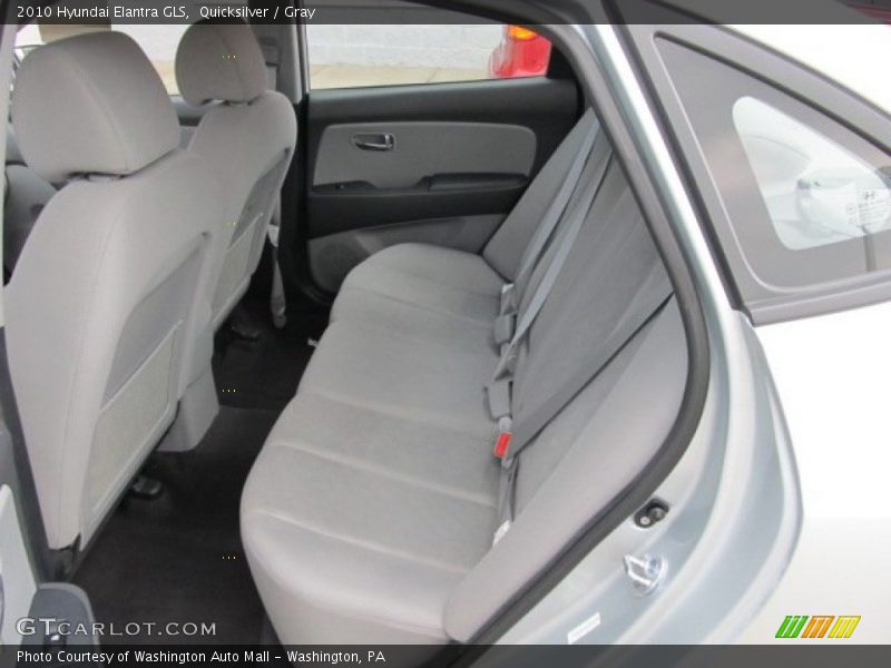 Quicksilver / Gray 2010 Hyundai Elantra GLS