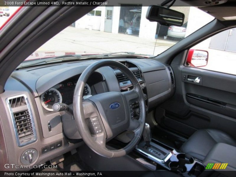 Redfire Metallic / Charcoal 2008 Ford Escape Limited 4WD