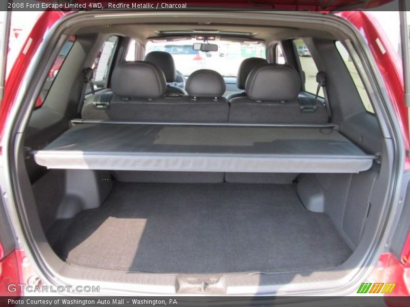 Redfire Metallic / Charcoal 2008 Ford Escape Limited 4WD