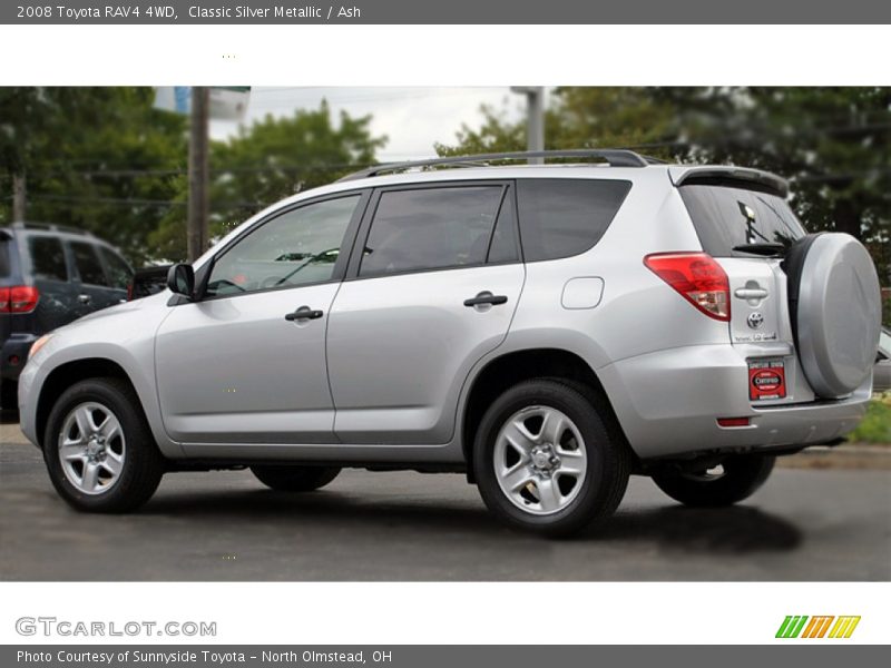 Classic Silver Metallic / Ash 2008 Toyota RAV4 4WD