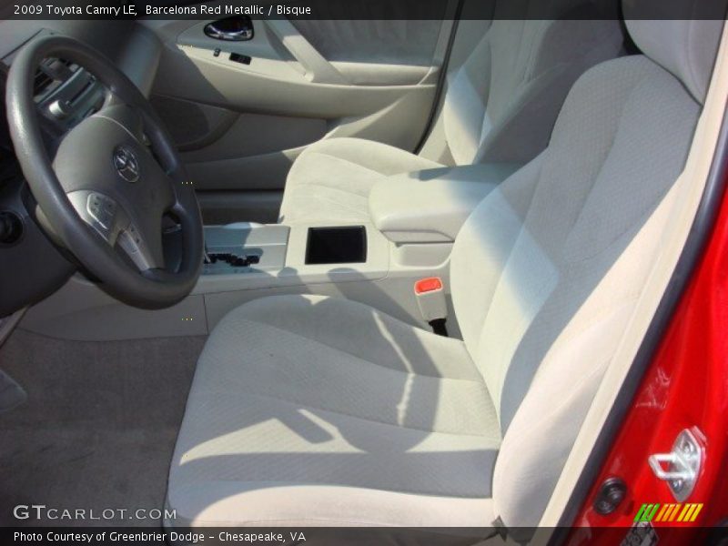 Barcelona Red Metallic / Bisque 2009 Toyota Camry LE