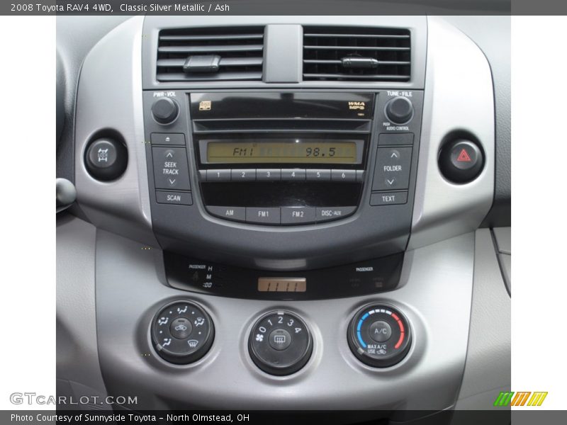 Classic Silver Metallic / Ash 2008 Toyota RAV4 4WD