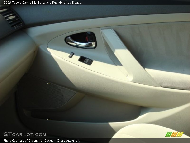 Barcelona Red Metallic / Bisque 2009 Toyota Camry LE