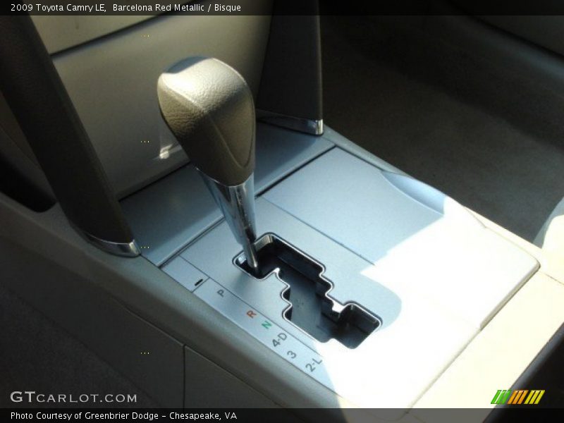  2009 Camry LE 5 Speed Automatic Shifter