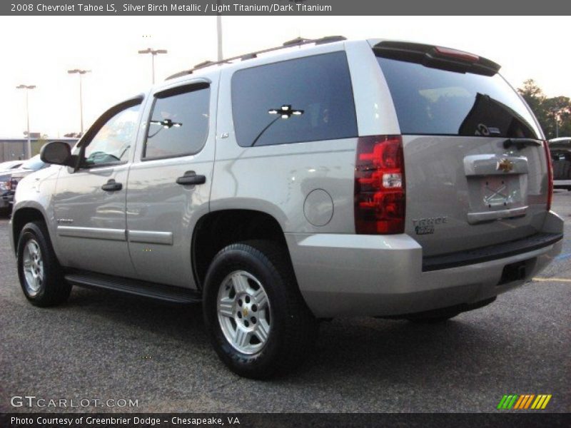Silver Birch Metallic / Light Titanium/Dark Titanium 2008 Chevrolet Tahoe LS