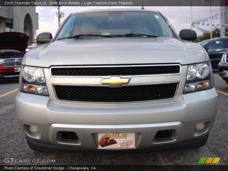 Silver Birch Metallic / Light Titanium/Dark Titanium 2008 Chevrolet Tahoe LS