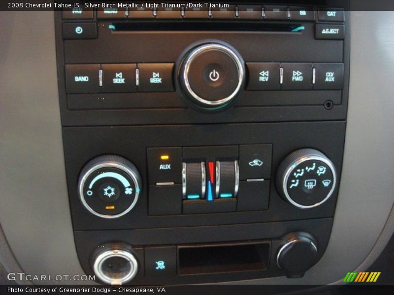 Silver Birch Metallic / Light Titanium/Dark Titanium 2008 Chevrolet Tahoe LS