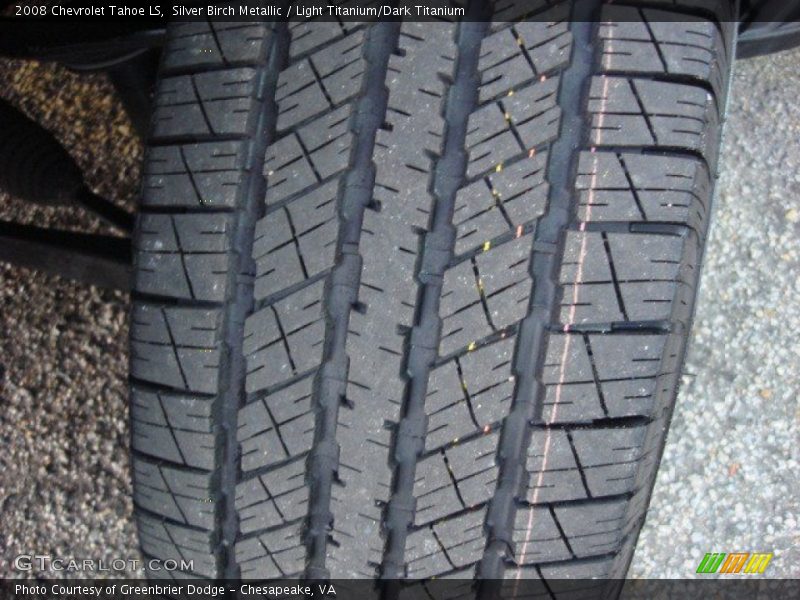 Silver Birch Metallic / Light Titanium/Dark Titanium 2008 Chevrolet Tahoe LS