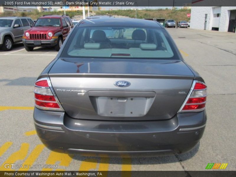 Dark Shadow Grey Metallic / Shale Grey 2005 Ford Five Hundred SEL AWD
