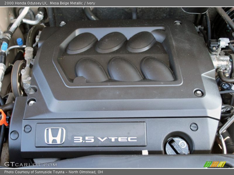  2000 Odyssey LX Engine - 3.5 Liter SOHC 24-Valve V6