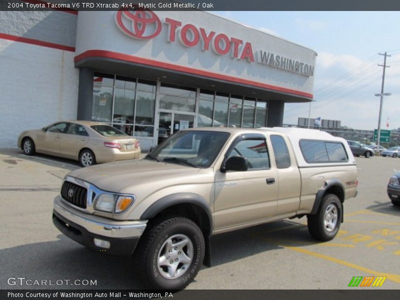 Mystic Gold Metallic / Oak 2004 Toyota Tacoma V6 TRD Xtracab 4x4