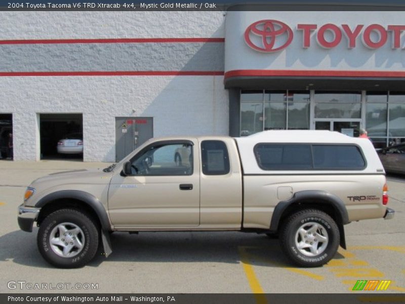 Mystic Gold Metallic / Oak 2004 Toyota Tacoma V6 TRD Xtracab 4x4