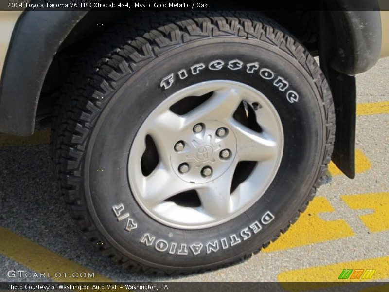 Mystic Gold Metallic / Oak 2004 Toyota Tacoma V6 TRD Xtracab 4x4