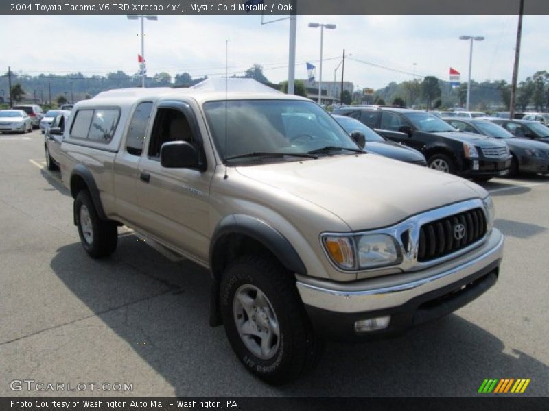Mystic Gold Metallic / Oak 2004 Toyota Tacoma V6 TRD Xtracab 4x4