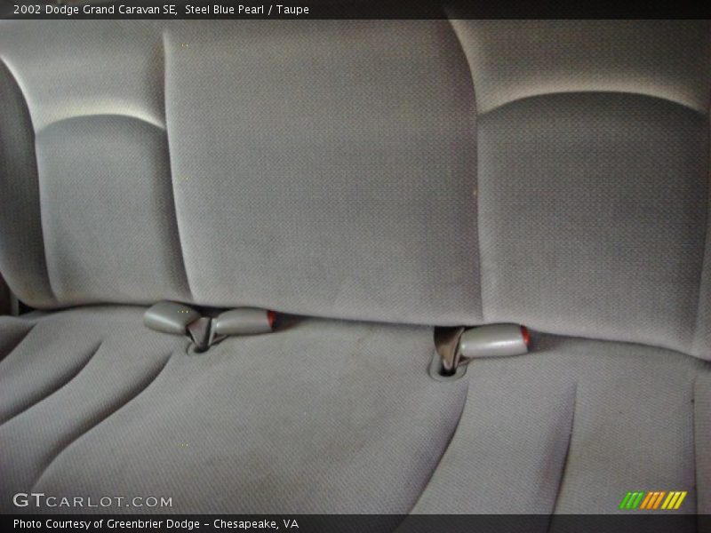 Steel Blue Pearl / Taupe 2002 Dodge Grand Caravan SE
