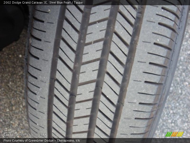 Steel Blue Pearl / Taupe 2002 Dodge Grand Caravan SE