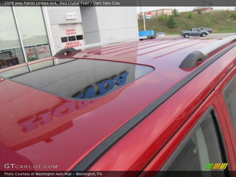 Red Crystal Pearl / Dark Slate Gray 2008 Jeep Patriot Limited 4x4