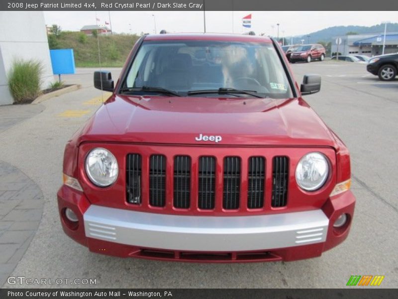 Red Crystal Pearl / Dark Slate Gray 2008 Jeep Patriot Limited 4x4