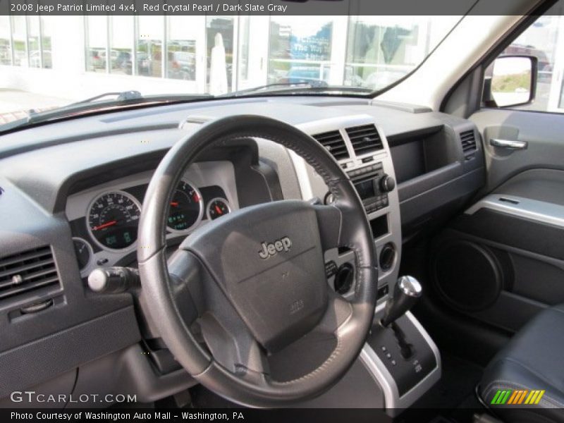 Red Crystal Pearl / Dark Slate Gray 2008 Jeep Patriot Limited 4x4