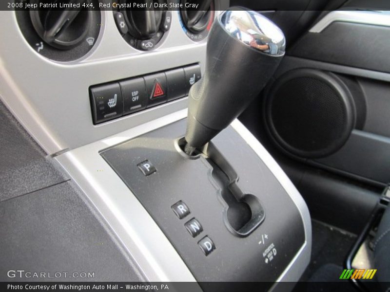 Red Crystal Pearl / Dark Slate Gray 2008 Jeep Patriot Limited 4x4