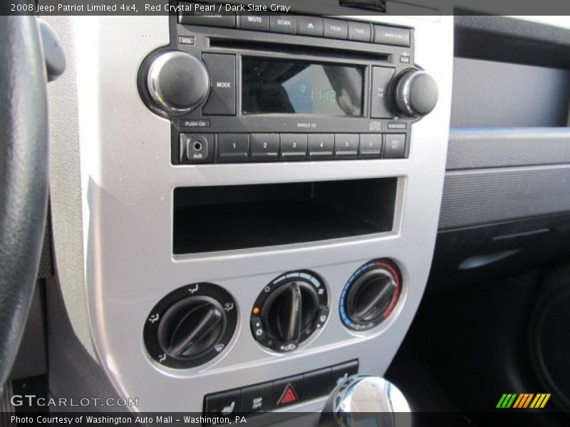 Red Crystal Pearl / Dark Slate Gray 2008 Jeep Patriot Limited 4x4