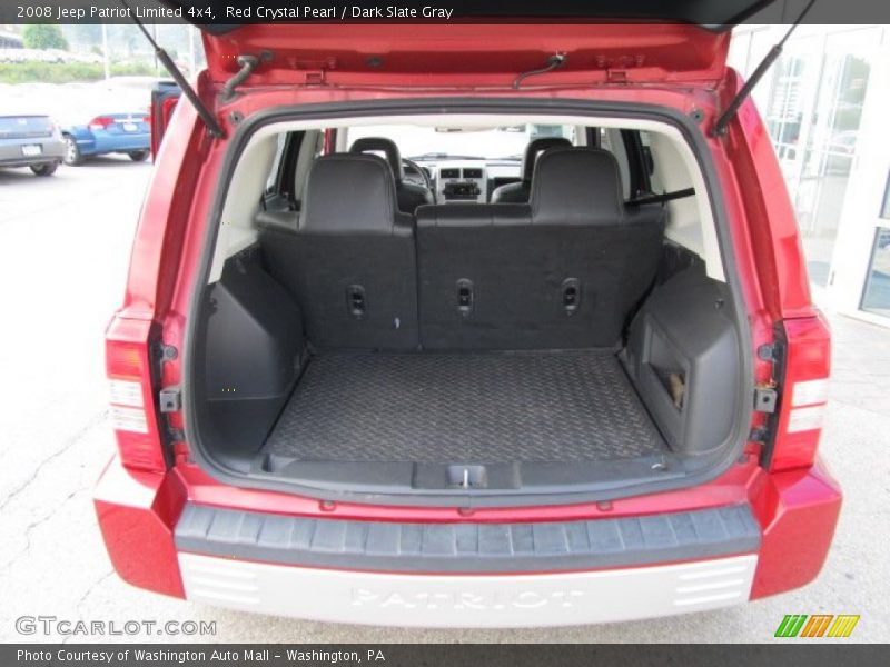 Red Crystal Pearl / Dark Slate Gray 2008 Jeep Patriot Limited 4x4