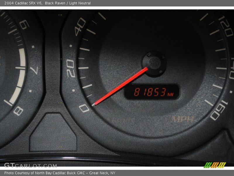 Black Raven / Light Neutral 2004 Cadillac SRX V6