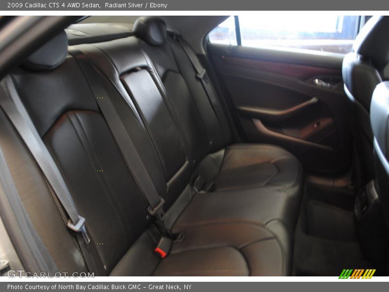 Radiant Silver / Ebony 2009 Cadillac CTS 4 AWD Sedan