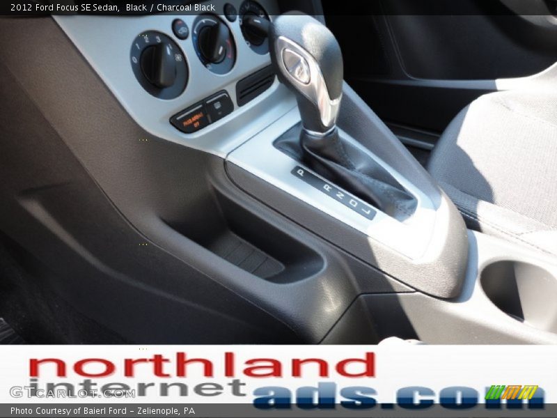 Black / Charcoal Black 2012 Ford Focus SE Sedan