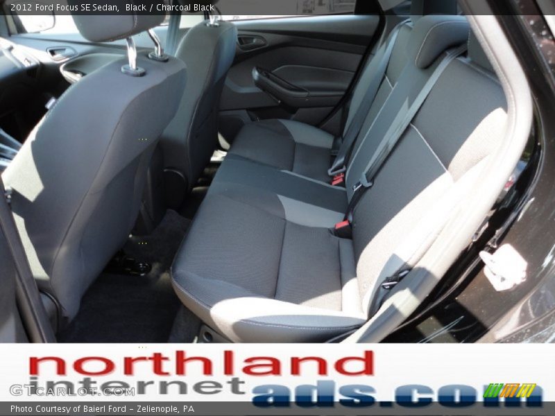 Black / Charcoal Black 2012 Ford Focus SE Sedan