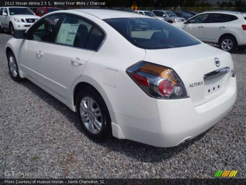  2012 Altima 2.5 S Winter Frost White