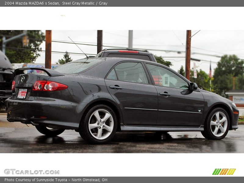 Steel Gray Metallic / Gray 2004 Mazda MAZDA6 s Sedan