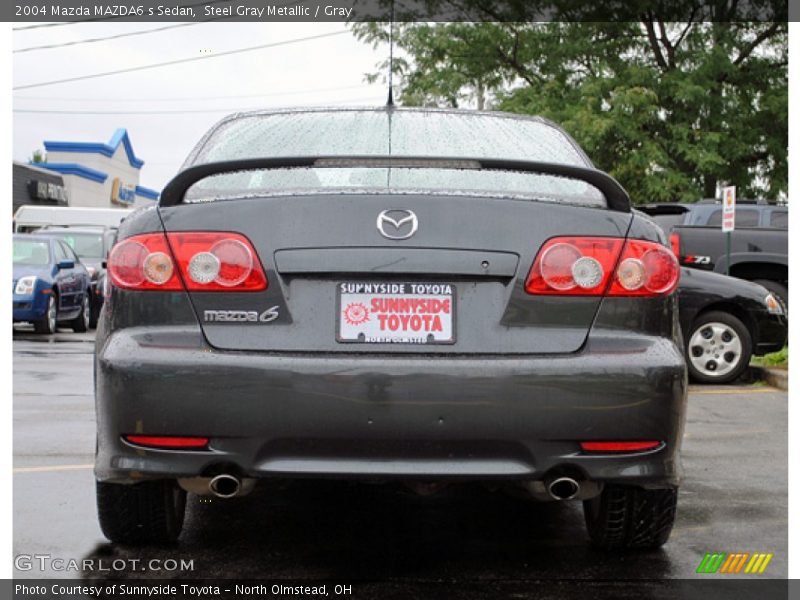 Steel Gray Metallic / Gray 2004 Mazda MAZDA6 s Sedan