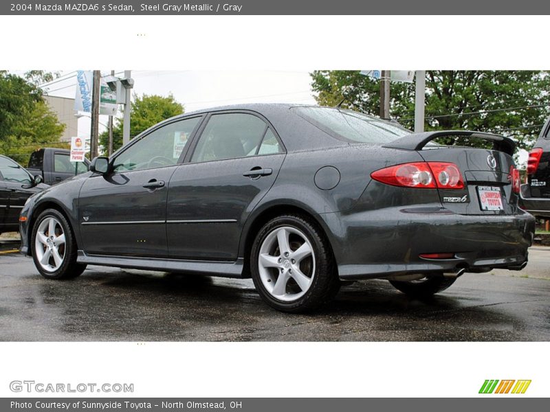 Steel Gray Metallic / Gray 2004 Mazda MAZDA6 s Sedan