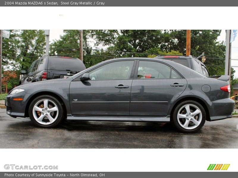 Steel Gray Metallic / Gray 2004 Mazda MAZDA6 s Sedan