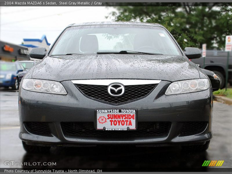 Steel Gray Metallic / Gray 2004 Mazda MAZDA6 s Sedan