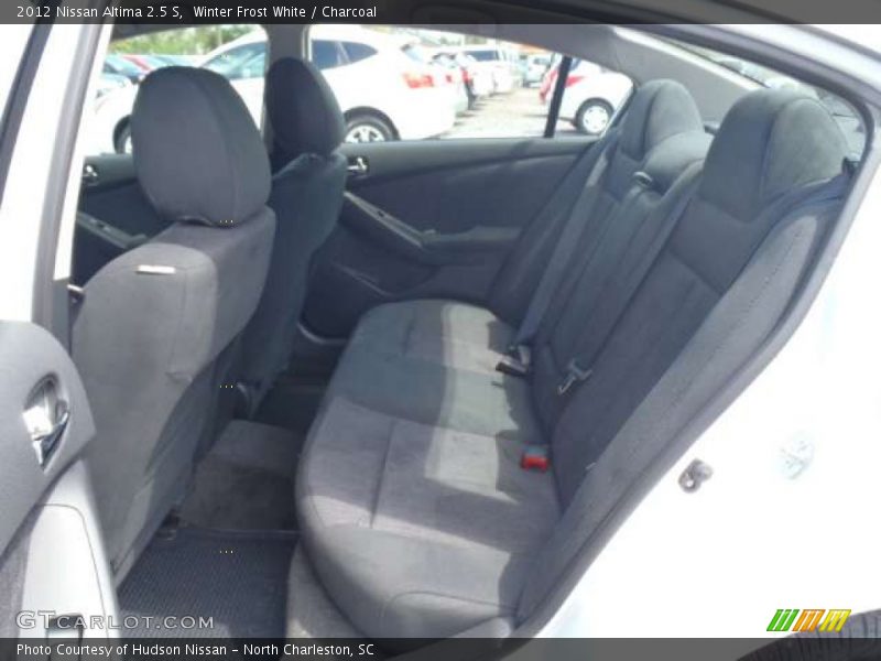 Winter Frost White / Charcoal 2012 Nissan Altima 2.5 S