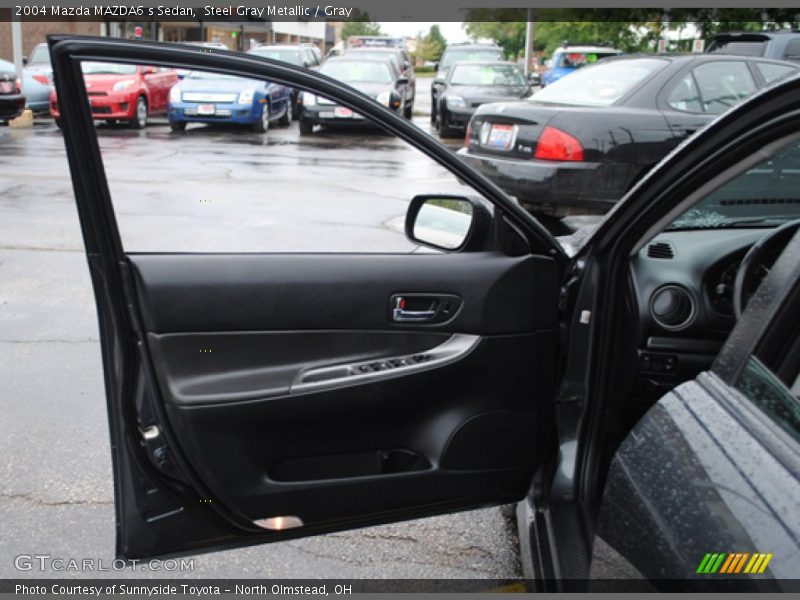 Steel Gray Metallic / Gray 2004 Mazda MAZDA6 s Sedan