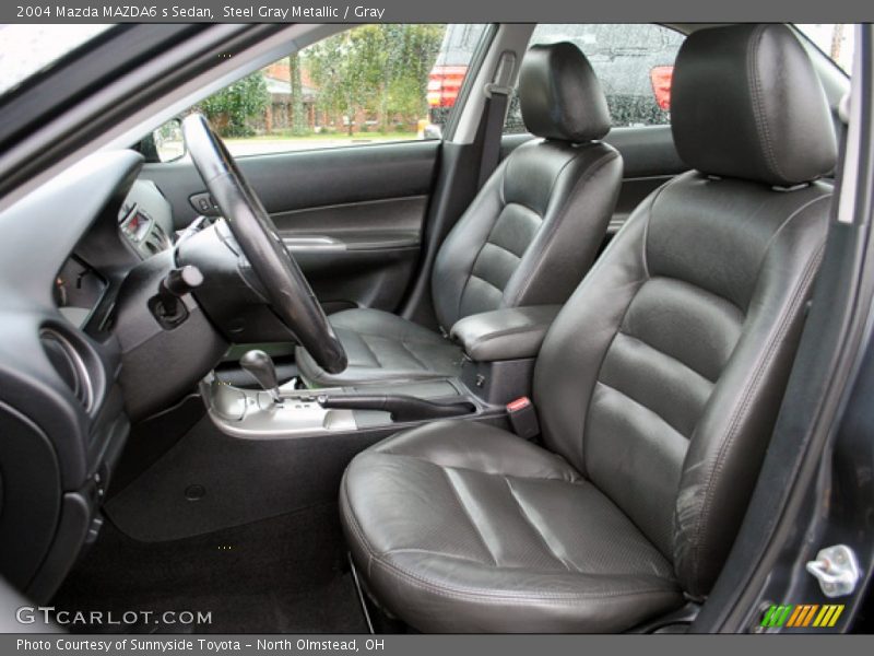Steel Gray Metallic / Gray 2004 Mazda MAZDA6 s Sedan