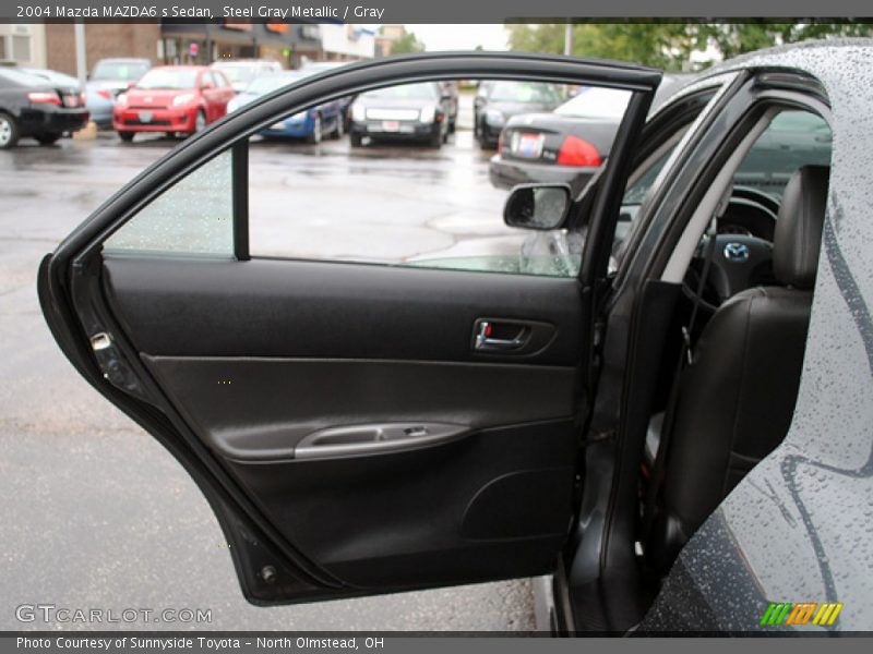 Steel Gray Metallic / Gray 2004 Mazda MAZDA6 s Sedan