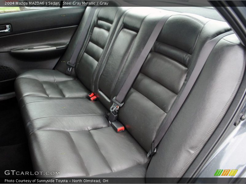 Steel Gray Metallic / Gray 2004 Mazda MAZDA6 s Sedan