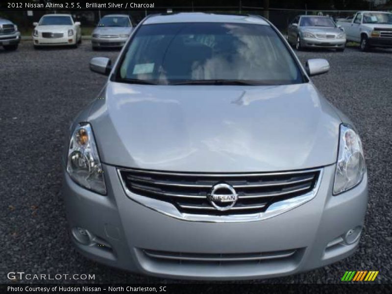 Brilliant Silver / Charcoal 2012 Nissan Altima 2.5 S
