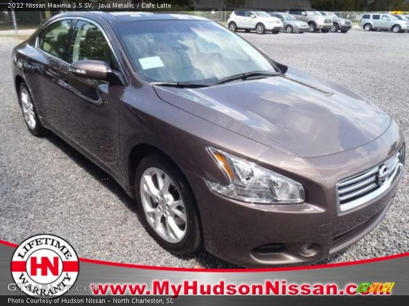 Java Metallic / Cafe Latte 2012 Nissan Maxima 3.5 SV