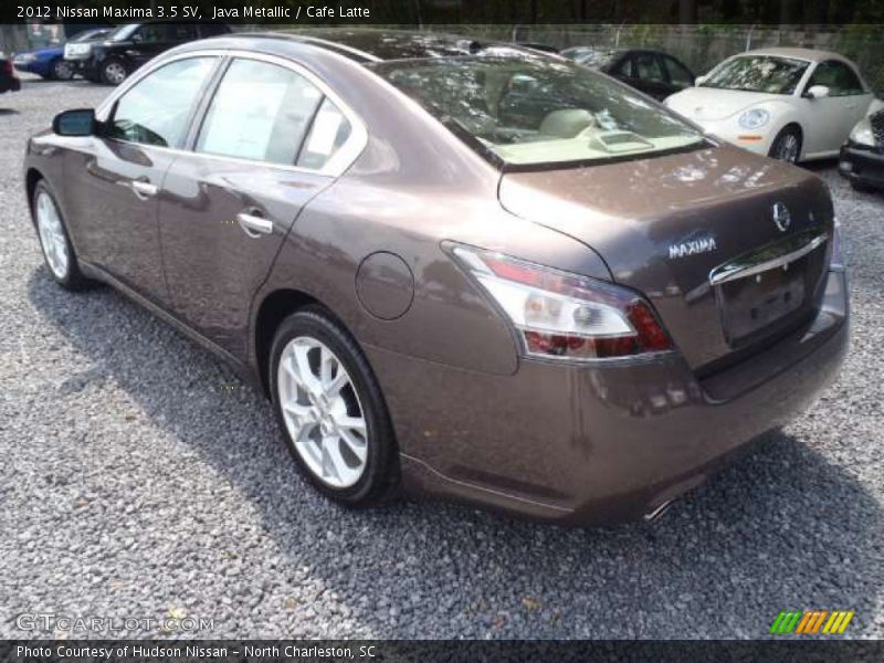 Java Metallic / Cafe Latte 2012 Nissan Maxima 3.5 SV
