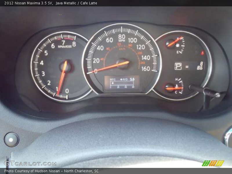 Java Metallic / Cafe Latte 2012 Nissan Maxima 3.5 SV