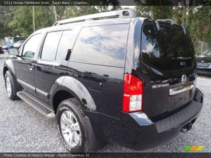 Super Black / Graphite 2011 Nissan Pathfinder Silver