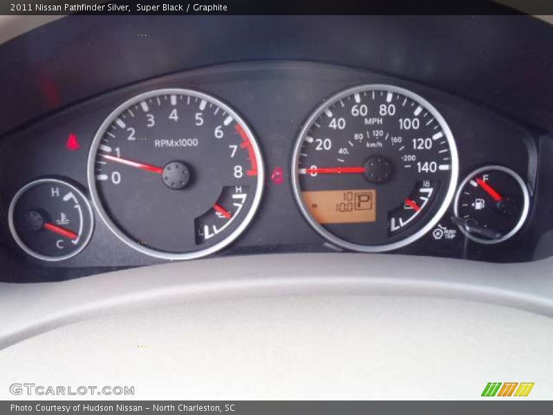 Super Black / Graphite 2011 Nissan Pathfinder Silver