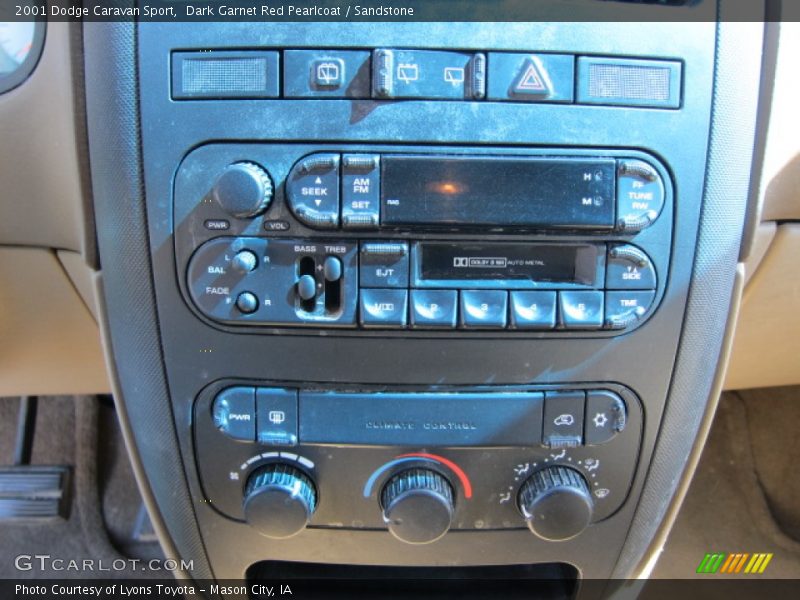Controls of 2001 Caravan Sport