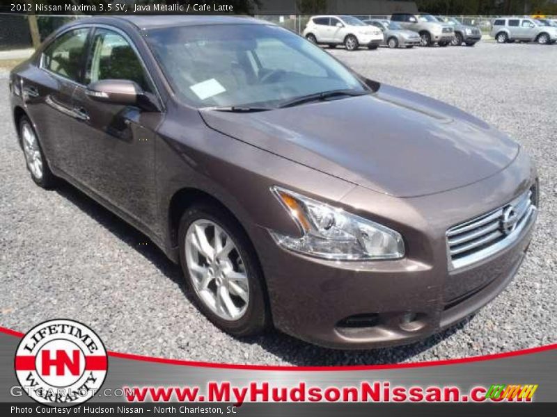 Java Metallic / Cafe Latte 2012 Nissan Maxima 3.5 SV
